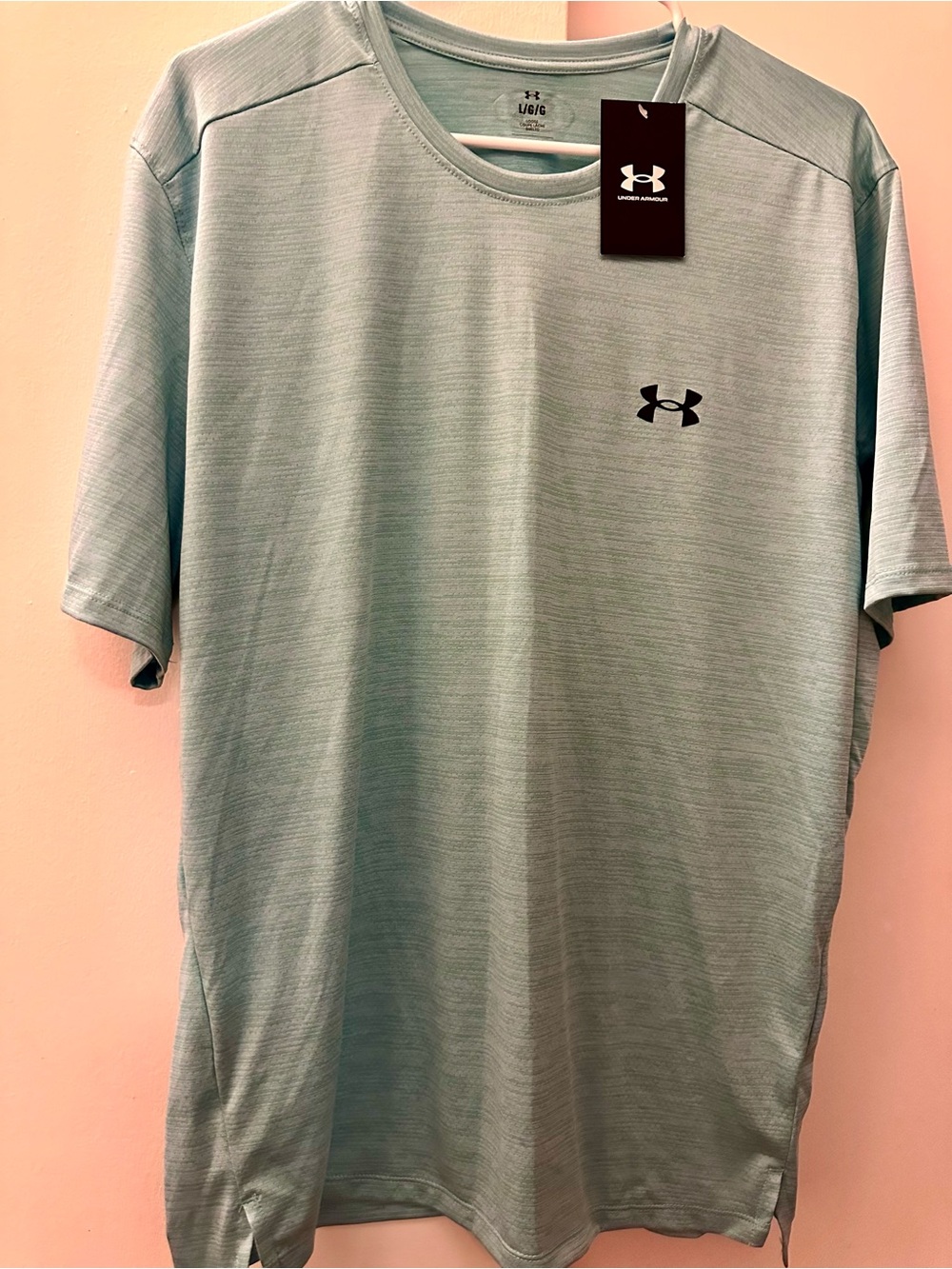 Under Armour Men’s Teal Performance Short‑Sleeve Tee Exercise